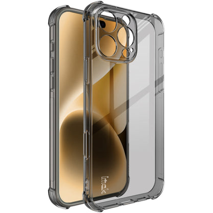 For iPhone 16 Pro Max imak Shockproof Airbag TPU Phone Case(Transparent Black) by imak