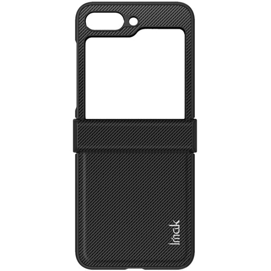 For Samsung Galaxy Z Flip6 / Flip7 FE imak Ruiyi Series Carbon Fiber PU + PC Phone Case - Galaxy Z Flip6 5G Cases by imak | Online Shopping UK | buy2fix