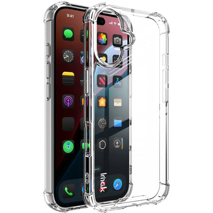 For iPhone 16 IMAK Space Shield PC + TPU Airbag Shockproof Phone Case(Transparent) by imak