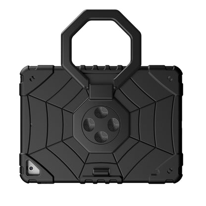 For iPad 9.7 2018 / Air / Air 2 Spider Turntable Handle Stress Relief Tablet Case(Black) - iPad Pro 9.7 inch Cases by buy2fix | Online Shopping UK | buy2fix