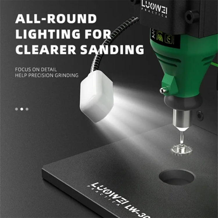 Luowei LW-305 Dual Axis Multifunctional Screen IC and Camera Outer Iron Ring Grinding Platform - Polishing Repair by LUOWEI | Online Shopping UK | buy2fix