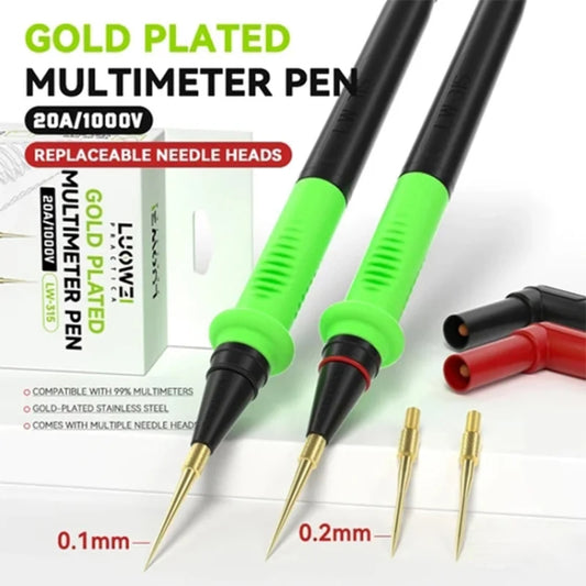 Luowei LW-315 1000V / 20A Soft Silicone Universal Multimeter Test Lead for Digital Multimeter - Digital Multimeter by LUOWEI | Online Shopping UK | buy2fix