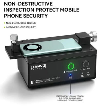 Luowei LW-E02 Phone Airtightness Electric Tester Supports Positive / Negative Pressure Test, US Plug - Test Tools by LUOWEI | Online Shopping UK | buy2fix
