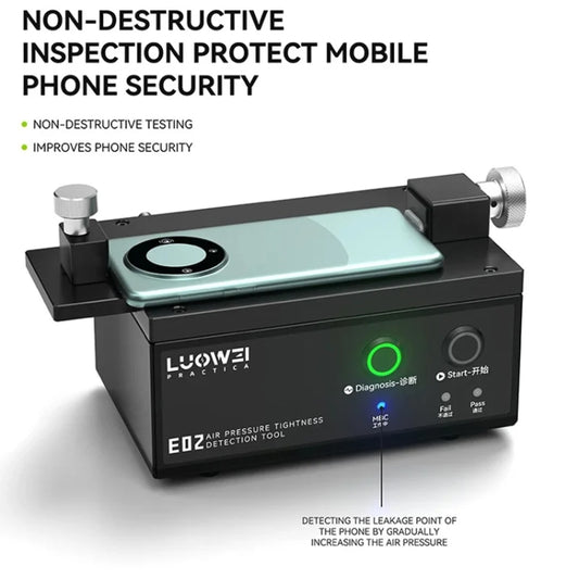 Luowei LW-E02 Phone Airtightness Electric Tester Supports Positive / Negative Pressure Test, US Plug - Test Tools by LUOWEI | Online Shopping UK | buy2fix