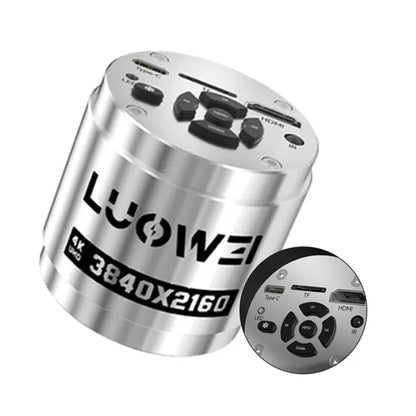 Luowei LW-GK40 UHD 4K Microscope Camera with 5X Digital Zoom / Custom Storage - Microscope Magnifier Series by LUOWEI | Online Shopping UK | buy2fix