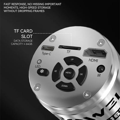 Luowei LW-GK40 UHD 4K Microscope Camera with 5X Digital Zoom / Custom Storage - Microscope Magnifier Series by LUOWEI | Online Shopping UK | buy2fix
