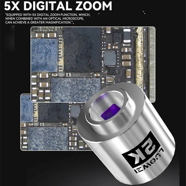 Luowei LW-GK20 UHD 1080P / 2K Microscope Camera with 5X Digital Zoom & Custom Storage - Microscope Magnifier Series by LUOWEI | Online Shopping UK | buy2fix