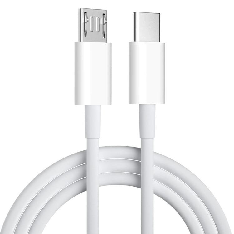 USB-C / Type-C to Micro USB Charging Data Cable, Length: 1m - Multifunctional Cable by buy2fix | Online Shopping UK | buy2fix