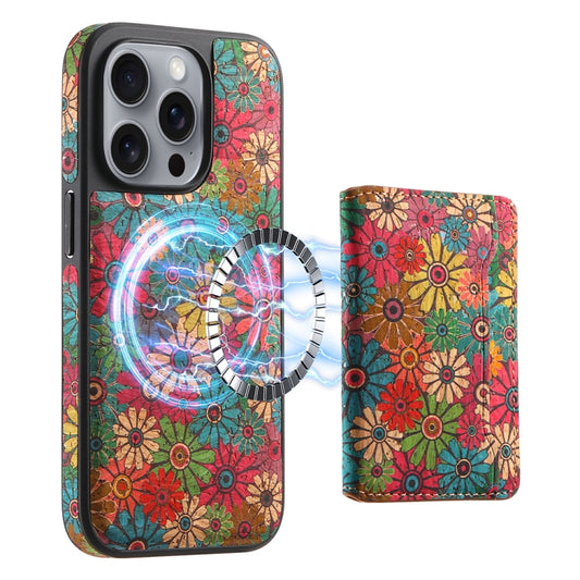 For iPhone 16 Pro MagSafe Detachable Card Slot Holder Phone Case(Green) by buy2fix