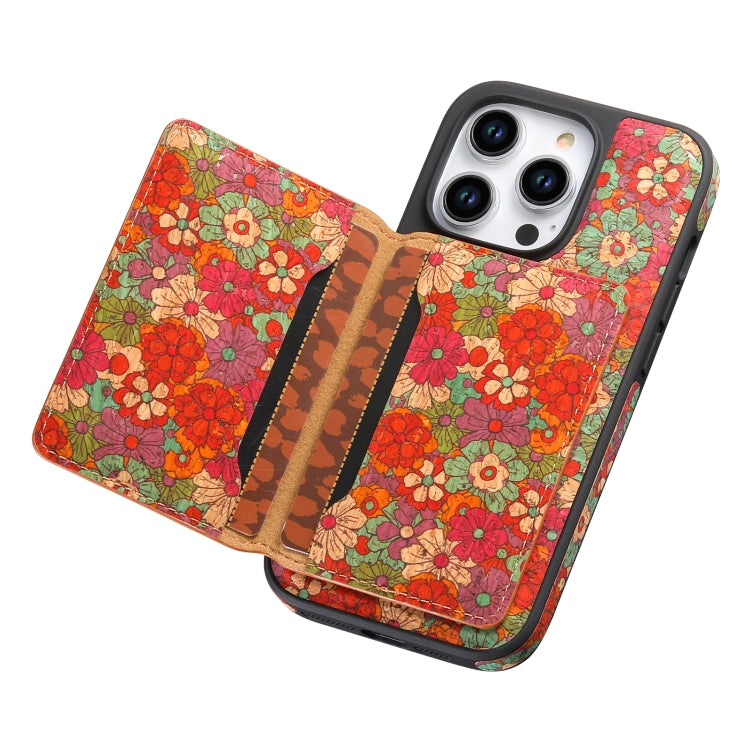 For iPhone 16 Pro MagSafe Detachable Card Slot Holder Phone Case(Red) by buy2fix