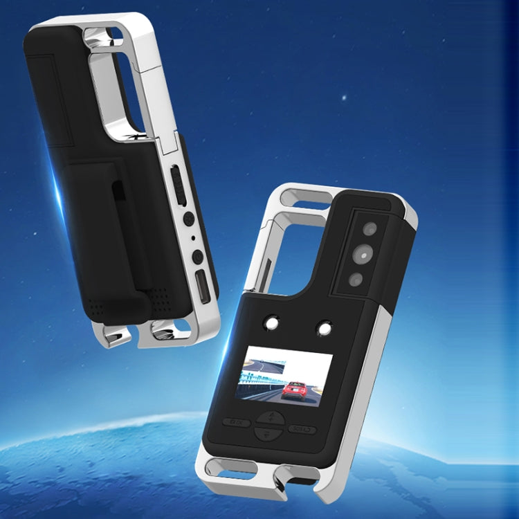 D6 2K Acoustic and Visual Distress Signal Cycling SOS Recorder with Light(Black) by buy2fix