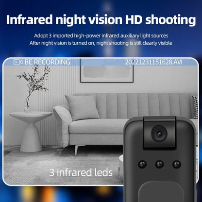 A14 HD Infrared Night Vision WiFi Motion Recorder(Black) by buy2fix