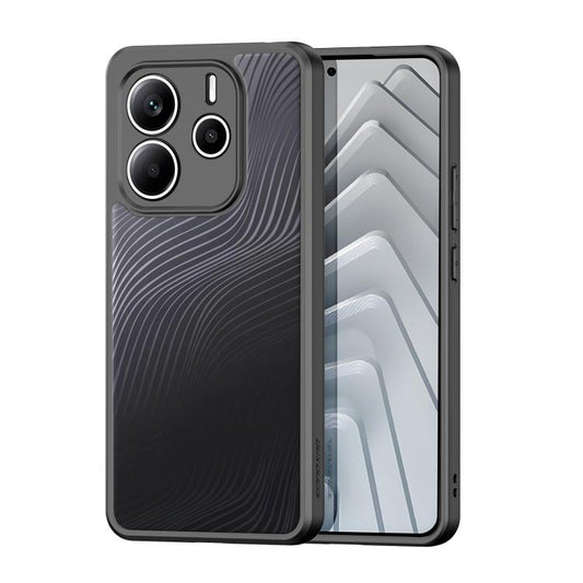 For Redmi Note 14 5G DUX DUCIS Aimo Series TPU + PC Frosted Feel Phone Case(Black) - Note 14 Cases by DUX DUCIS | Online Shopping UK | buy2fix