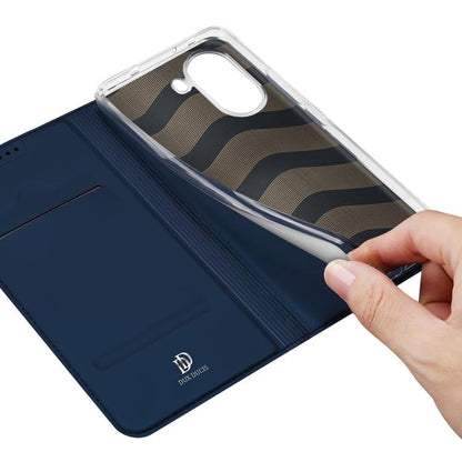 For Redmi Turbo 4 DUX DUCIS Skin Pro Series Flip Leather Phone Case(Blue) - Xiaomi Cases by DUX DUCIS | Online Shopping UK | buy2fix