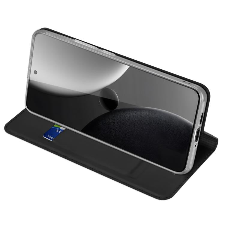 For Xiaomi 15 Ultra DUX DUCIS Skin Pro Series Flip Leather Phone Case(Black) - 15 Ultra Cases by DUX DUCIS | Online Shopping UK | buy2fix