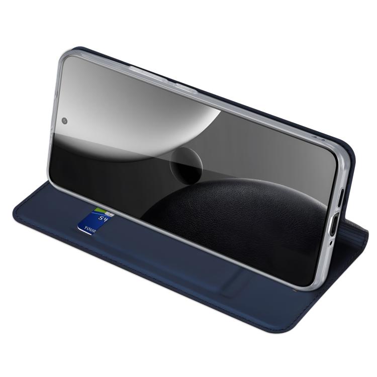 For Xiaomi 15 Ultra DUX DUCIS Skin Pro Series Flip Leather Phone Case(Blue) - 15 Ultra Cases by DUX DUCIS | Online Shopping UK | buy2fix