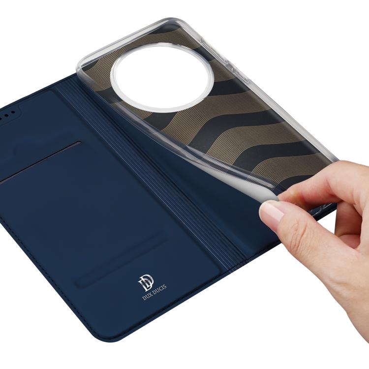 For Xiaomi 15 Ultra DUX DUCIS Skin Pro Series Flip Leather Phone Case(Blue) - 15 Ultra Cases by DUX DUCIS | Online Shopping UK | buy2fix