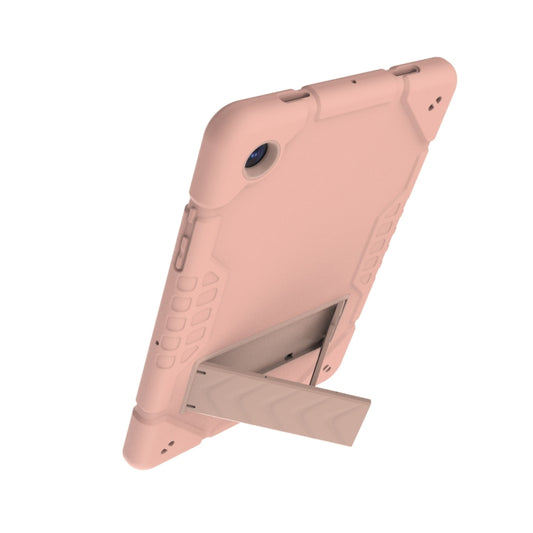 For Samsung Galaxy Tab A8 Armor Holder Silicone Hybrid PC Tablet Case(Rose Gold) - Other Galaxy Tab PC by buy2fix | Online Shopping UK | buy2fix