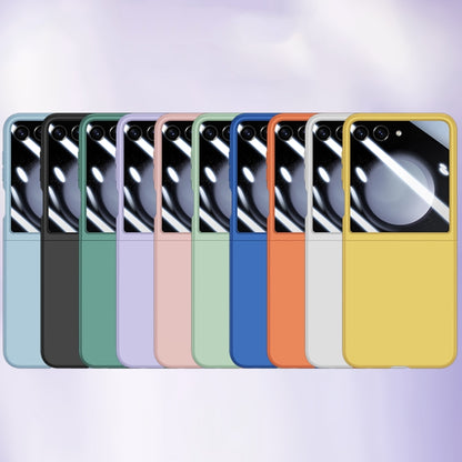 For Motorola Razr 50 Integrated PC Skin Feel Shockproof Phone Case(Sky Blue) by buy2fix