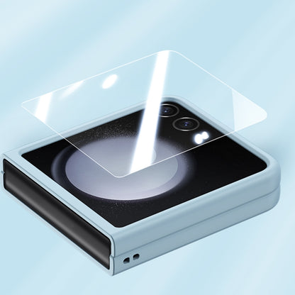 For Motorola Razr 50 Integrated PC Skin Feel Shockproof Phone Case(Green) by buy2fix