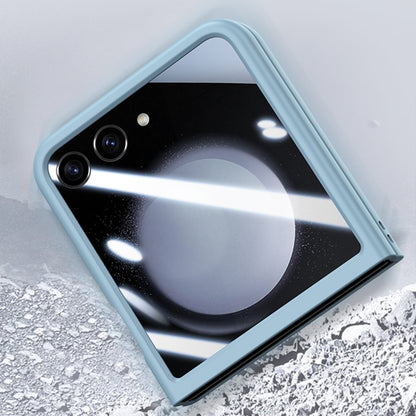 For Motorola Razr 50 Integrated PC Skin Feel Shockproof Phone Case(Black) by buy2fix