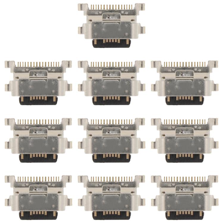 For Lenovo Tab M8 4th Gen TB300FU 10pcs Charging Port Connector - Tail Connector by buy2fix | Online Shopping UK | buy2fix