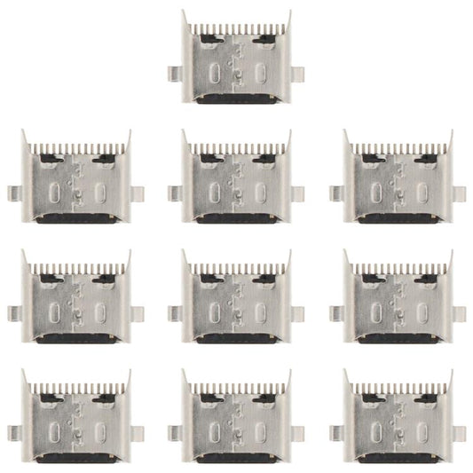 For Lenovo Tab M10 Plus 3rd Gen TB-128FU 10pcs Charging Port Connector - Tail Connector by buy2fix | Online Shopping UK | buy2fix