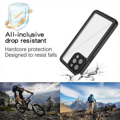 For iPhone 13 Pro Max RedPepper Shockproof IP68 Waterproof PC + TPU Protective Case(Black) - iPhone 13 Pro Max Cases by RedPepper | Online Shopping UK | buy2fix