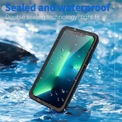 For iPhone 13 Pro Max RedPepper Shockproof IP68 Waterproof PC + TPU Protective Case(Black) - iPhone 13 Pro Max Cases by RedPepper | Online Shopping UK | buy2fix
