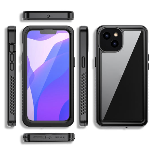 For iPhone 13 RedPepper Shockproof IP68 Waterproof PC + TPU Protective Case(Black) - iPhone 13 Cases by RedPepper | Online Shopping UK | buy2fix