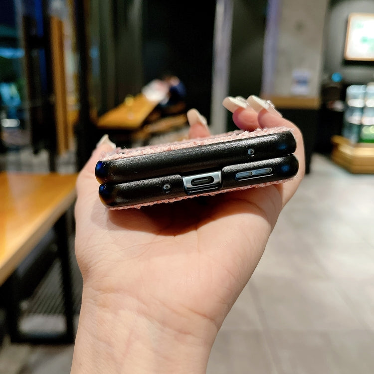 For Motorola Razr 50 Fabric Folding PC Phone Case(Green) by buy2fix