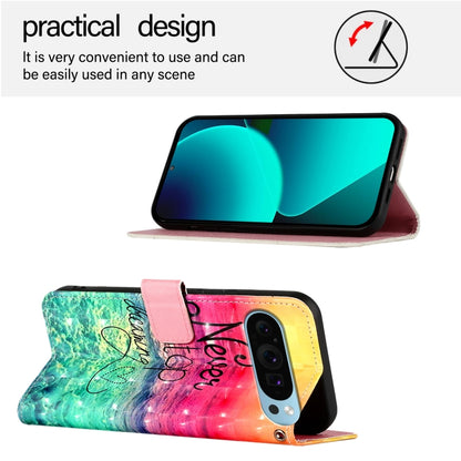 For Google Pixel 9 / 9 Pro 3D Painting Horizontal Flip Leather Phone Case(Chasing Dreams) by buy2fix