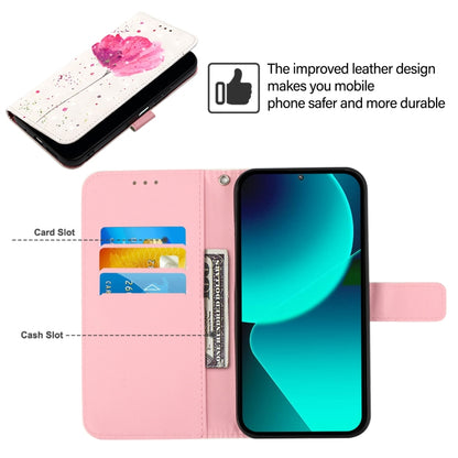 For Google Pixel 9 / 9 Pro 3D Painting Horizontal Flip Leather Phone Case(Flower) by buy2fix