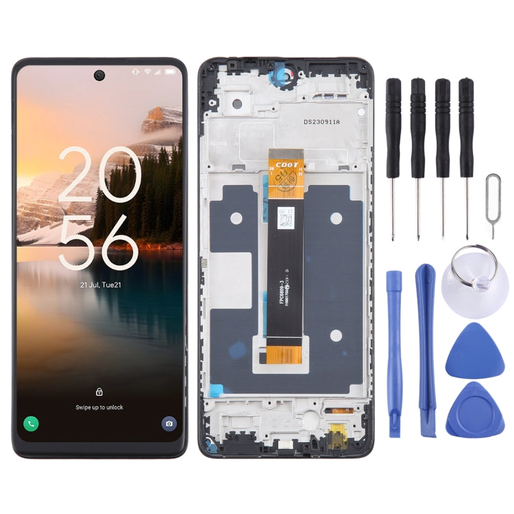 For TCL 40 NxtPaper 4G OEM LCD Screen Digitizer Full Assembly with Frame - For TCL by buy2fix | Online Shopping UK | buy2fix