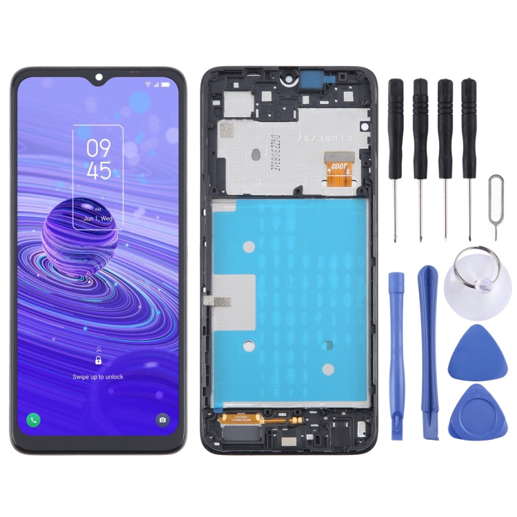 For TCL 40 R T771K OEM LCD Screen Digitizer Full Assembly with Frame - For TCL by buy2fix | Online Shopping UK | buy2fix