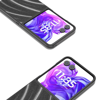 For Motorola Razr 50 Ultra Galactic Pattern Protective Phone Case(Grey) by buy2fix