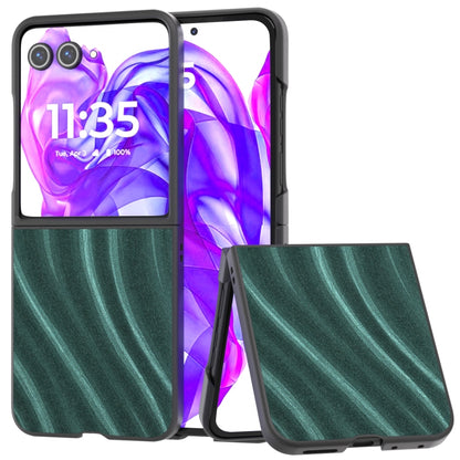 For Motorola Razr 50 Ultra Galactic Pattern Protective Phone Case(Green) - Motorola Cases by buy2fix | Online Shopping UK | buy2fix