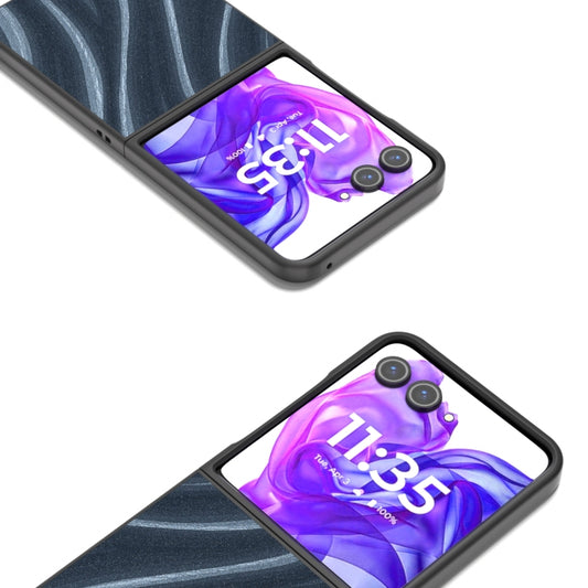 For Motorola Razr 50 Ultra Galactic Pattern Protective Phone Case(Blue) - Motorola Cases by buy2fix | Online Shopping UK | buy2fix