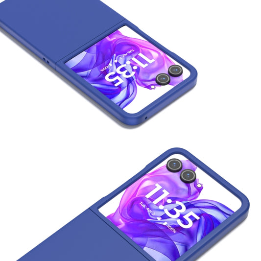 For Motorola Razr 50 Ultra Skin Feel Full Coverage Phone Case(Blue) by buy2fix