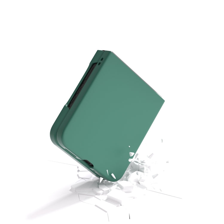 For Motorola Razr 50 Ultra Skin Feel Full Coverage Phone Case(Dark Green) by buy2fix