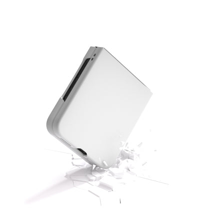 For Motorola Razr 50 Ultra Skin Feel Full Coverage Phone Case(White) by buy2fix