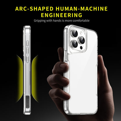 For iPhone 16 Pro Max Acrylic + TPU Transparent Full Coverage Phone Case - iPhone 16 Pro Max Cases by buy2fix | Online Shopping UK | buy2fix