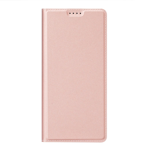 For Samsung Galaxy S24 FE 5G DUX DUCIS Skin Pro Series Flip Leather Phone Case(Pink) - Galaxy S24 FE 5G Cases by DUX DUCIS | Online Shopping UK | buy2fix