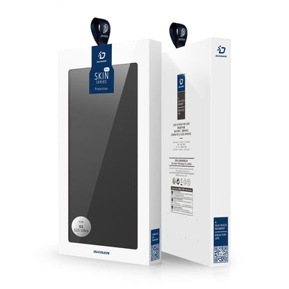 For Samsung Galaxy S25 Ultra 5G DUX DUCIS Skin Pro Series Flip Leather Phone Case(Black) by DUX DUCIS