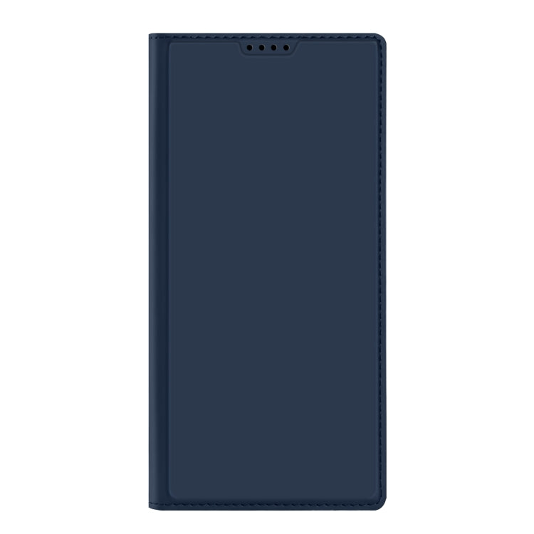 For Samsung Galaxy S25 Ultra 5G DUX DUCIS Skin Pro Series Flip Leather Phone Case(Blue) by DUX DUCIS