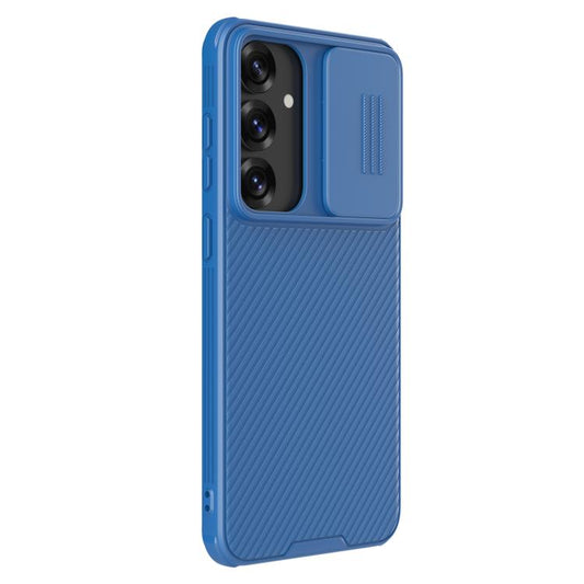For Samsung Galaxy S25 5G NILLKIN Black Mirror Pro Series Camshield PC Phone Case(Blue) - Galaxy S25 5G Cases by NILLKIN | Online Shopping UK | buy2fix