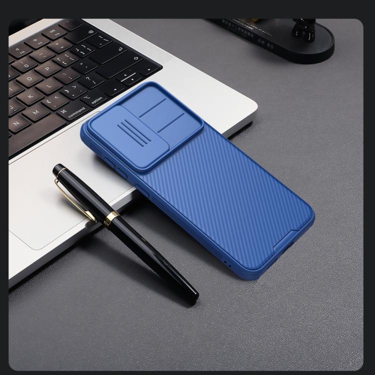 For Samsung Galaxy S25 5G NILLKIN Black Mirror Pro Series Camshield PC Phone Case(Blue) - Galaxy S25 5G Cases by NILLKIN | Online Shopping UK | buy2fix