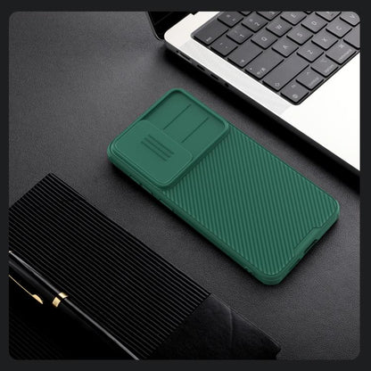 For Samsung Galaxy S25 5G NILLKIN Black Mirror Pro Series Camshield PC Phone Case(Green) - Galaxy S25 5G Cases by NILLKIN | Online Shopping UK | buy2fix