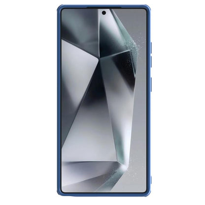 For Samsung Galaxy S25 Ultra 5G NILLKIN Black Mirror Pro Series Camshield PC Phone Case(Blue) - Galaxy S25 Ultra 5G Cases by NILLKIN | Online Shopping UK | buy2fix