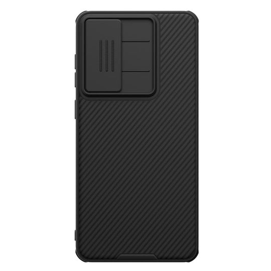 For Samsung Galaxy S25 Edge 5G NILLKIN Black Mirror Pro Series Camshield PC Phone Case(Black)
